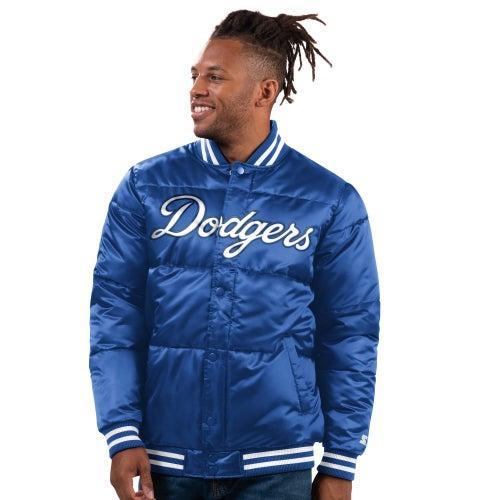 Starter x Ty Mopkins Mens Starter x Ty Mopkins Dodgers Bubble Jacket - Mens Product Image