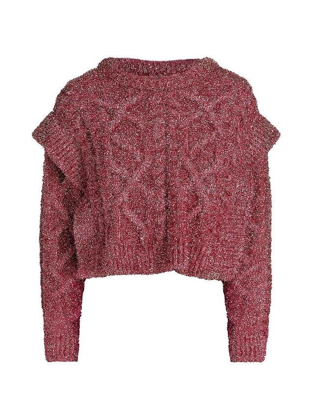 Womens Bonnie Oversize Crewneck Sweater Product Image