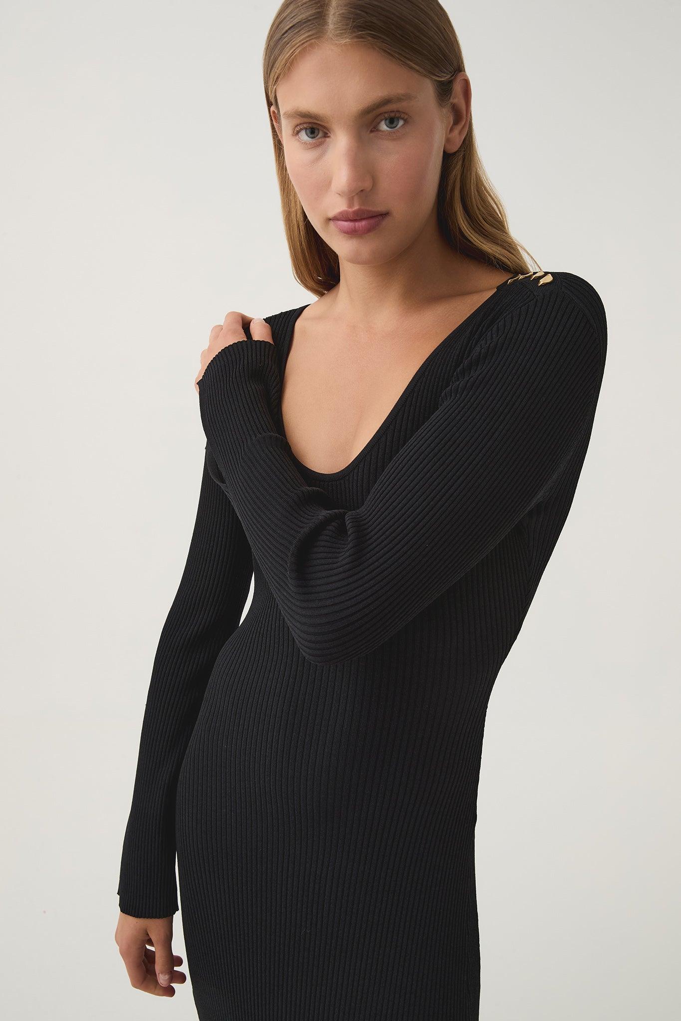 Zeitgeist Knit Midi Dress Product Image