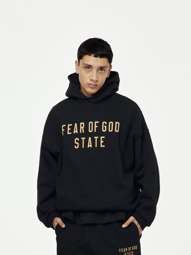 Fleece Hoodie (Blk) Product Image