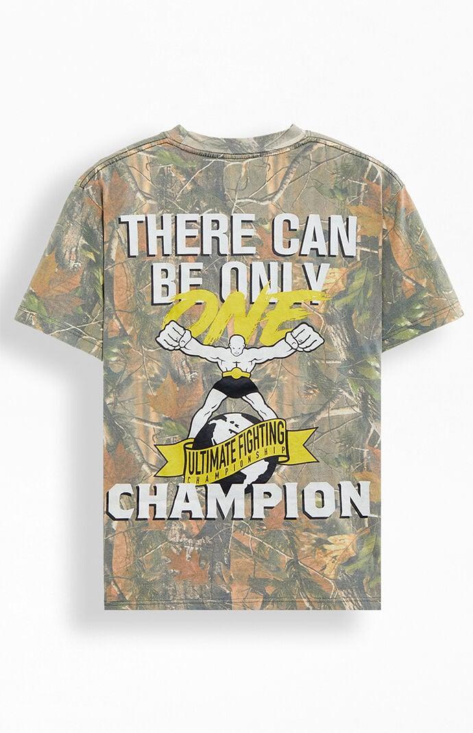 Men's UFC One & Only Camo Oversized T-Shirt Product Image