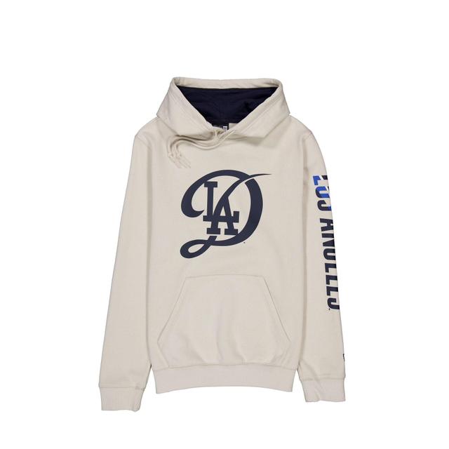 Los Angeles Dodgers City Connect White Hoodie Male Product Image