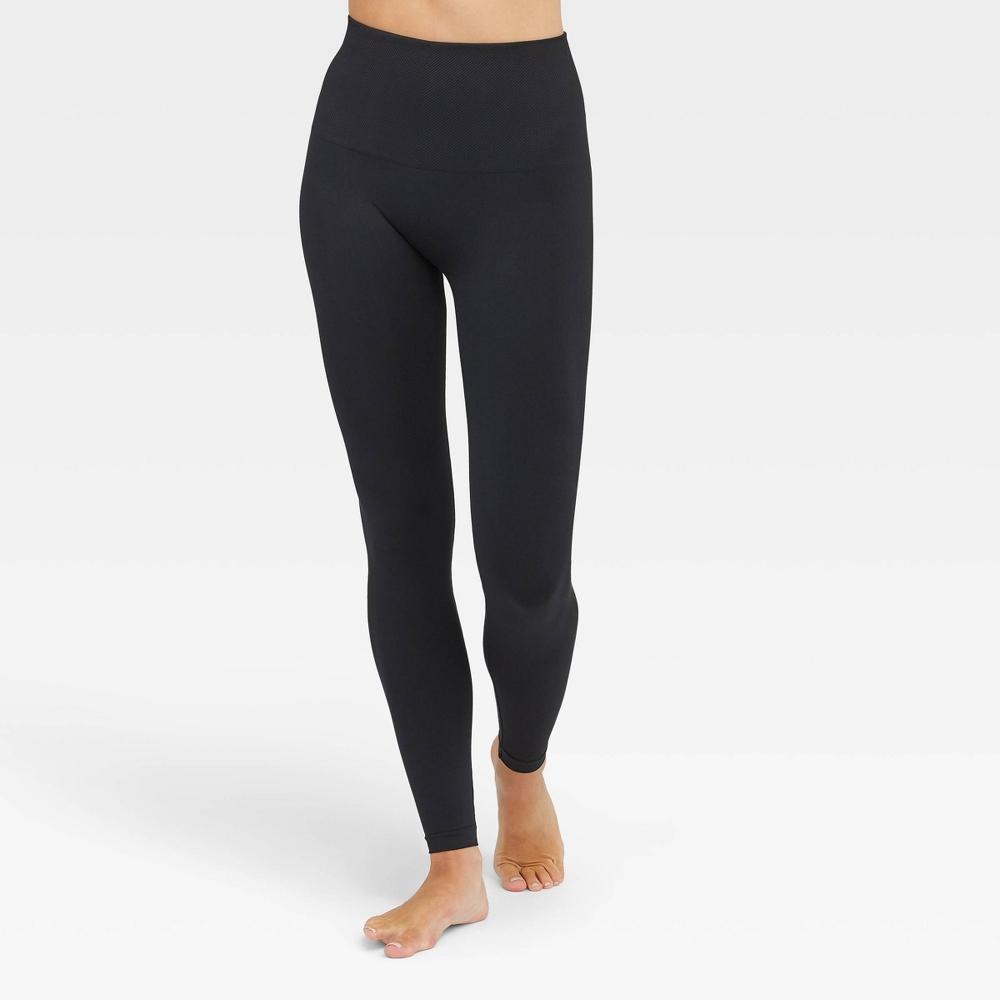 ASSETS by SPANX Womens Seamless Leggings - Black Product Image