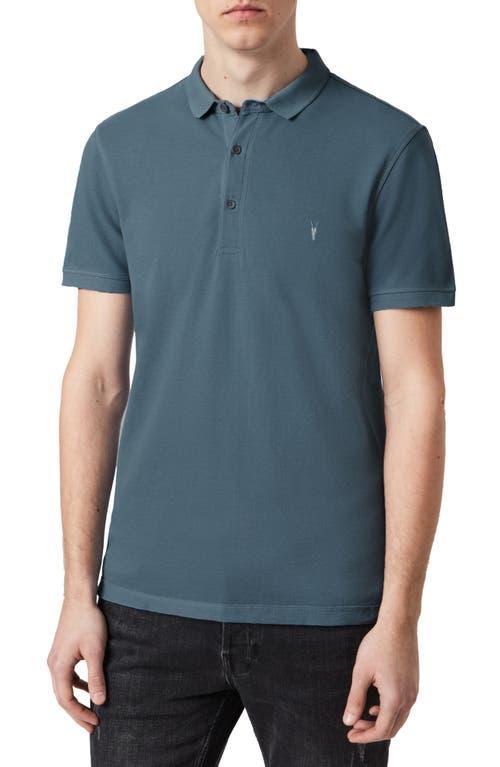 AllSaints Reform Short Sleeve Polo Men's Clothing Product Image