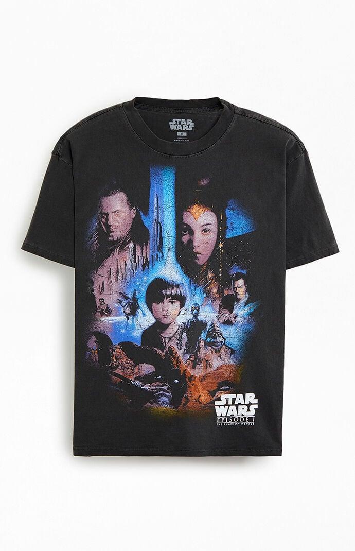 Men's Star Wars Episode 1 Phantom Of The Menace Oversized T-Shirt Product Image