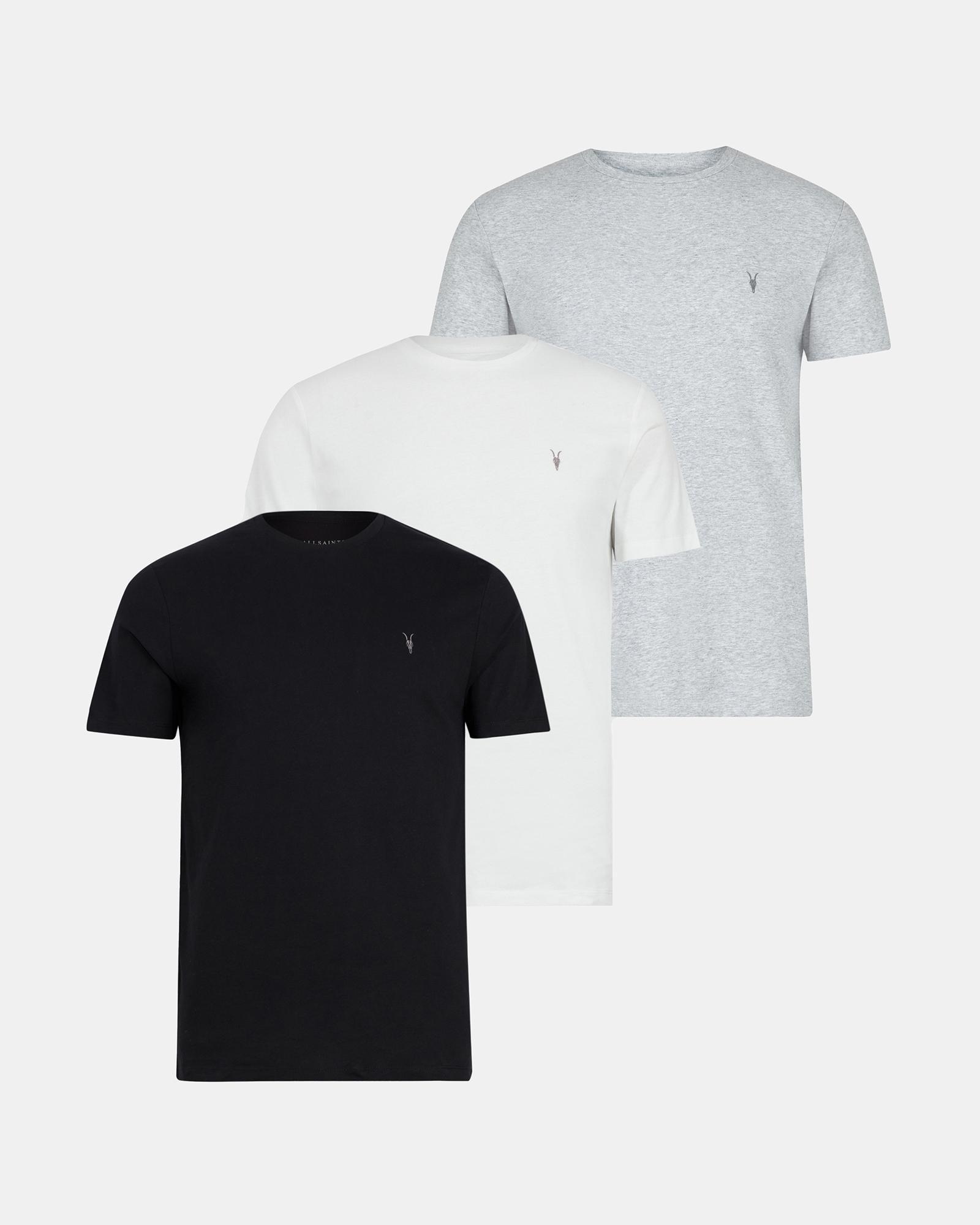 AllSaints Tonic Ramskull Crew T-Shirts 3 Pack Product Image