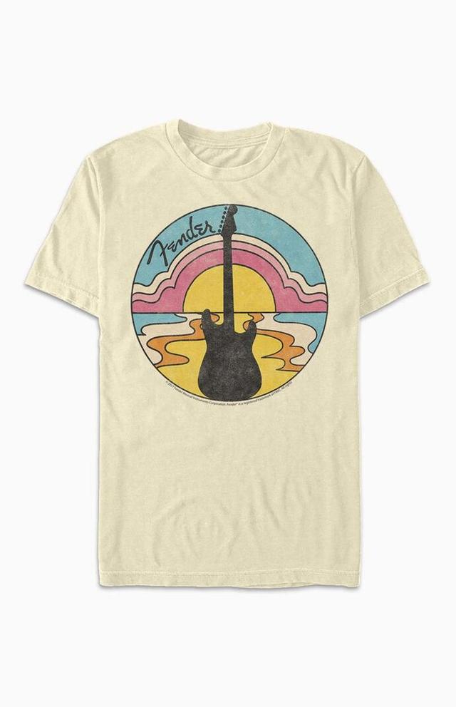 Women's '70s Fender Guitar T-Shirt Product Image