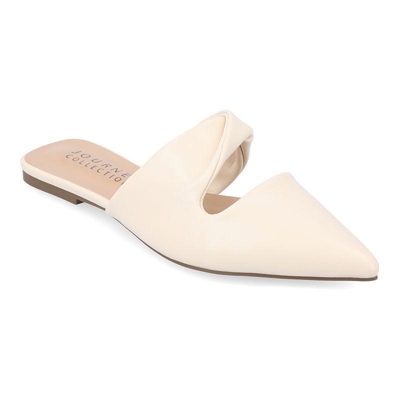 Journee Collection Womens Enniss Twist Pointed Toe Flats Product Image