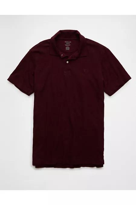 AE Slub Polo Shirt Mens Product Image