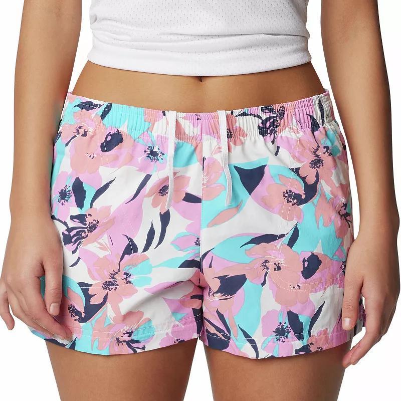 Womens Columbia Sandy River II Print Shorts Product Image