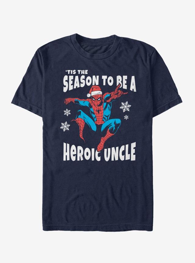 Marvel Spider-Man Heroic Uncle T-Shirt Product Image