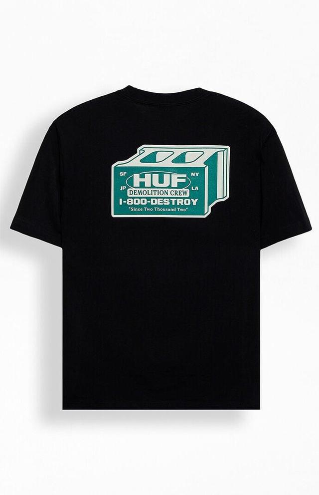 HUF Men's Demolition Crew T-Shirt Product Image