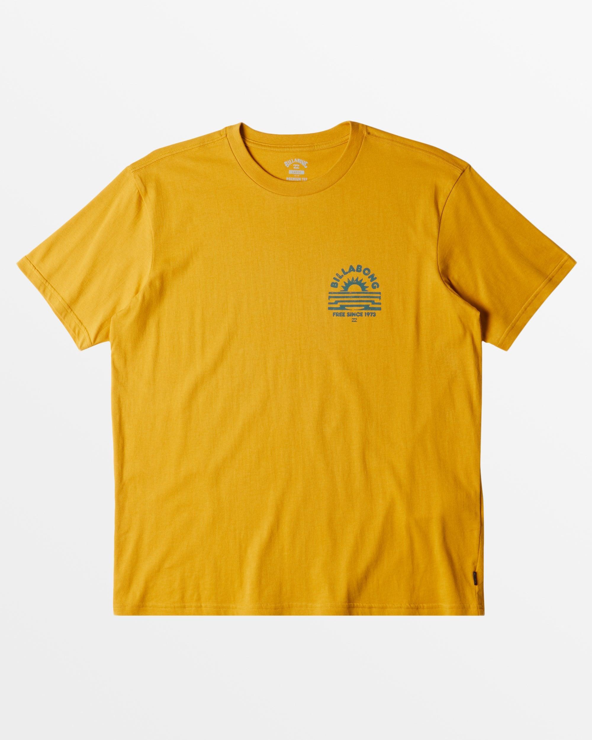 Fractal T-Shirt - Mustard Male Product Image