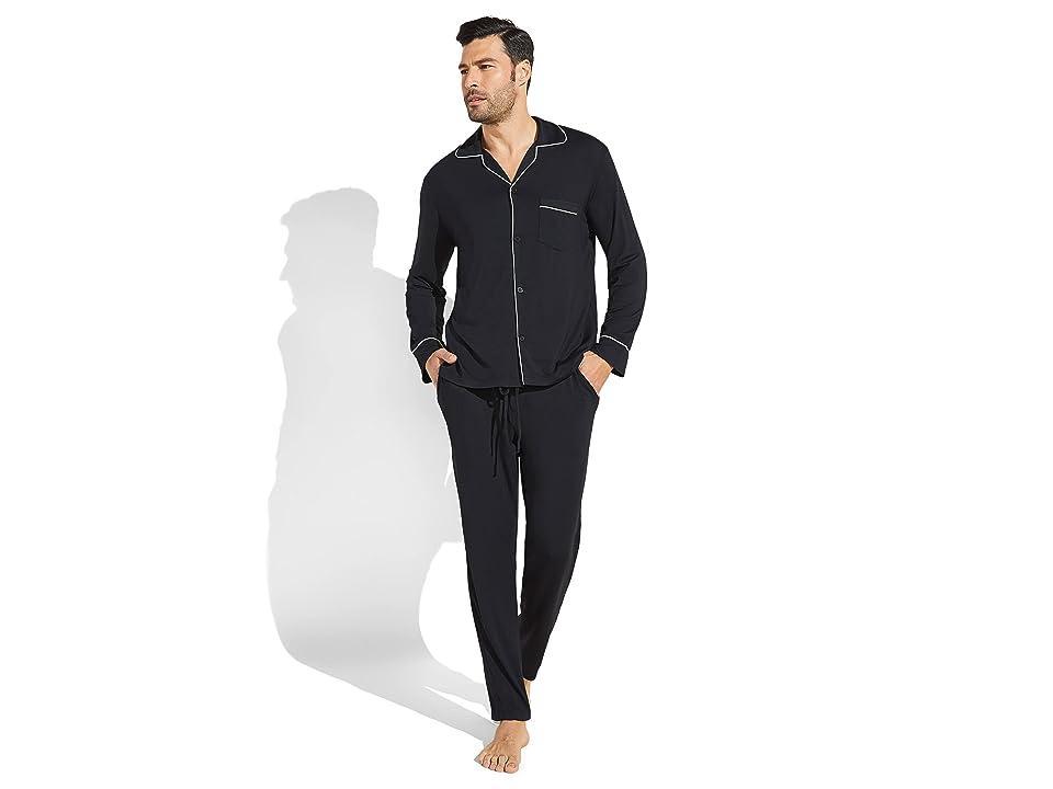 Mens William Long-Sleeve Pajama Set Product Image