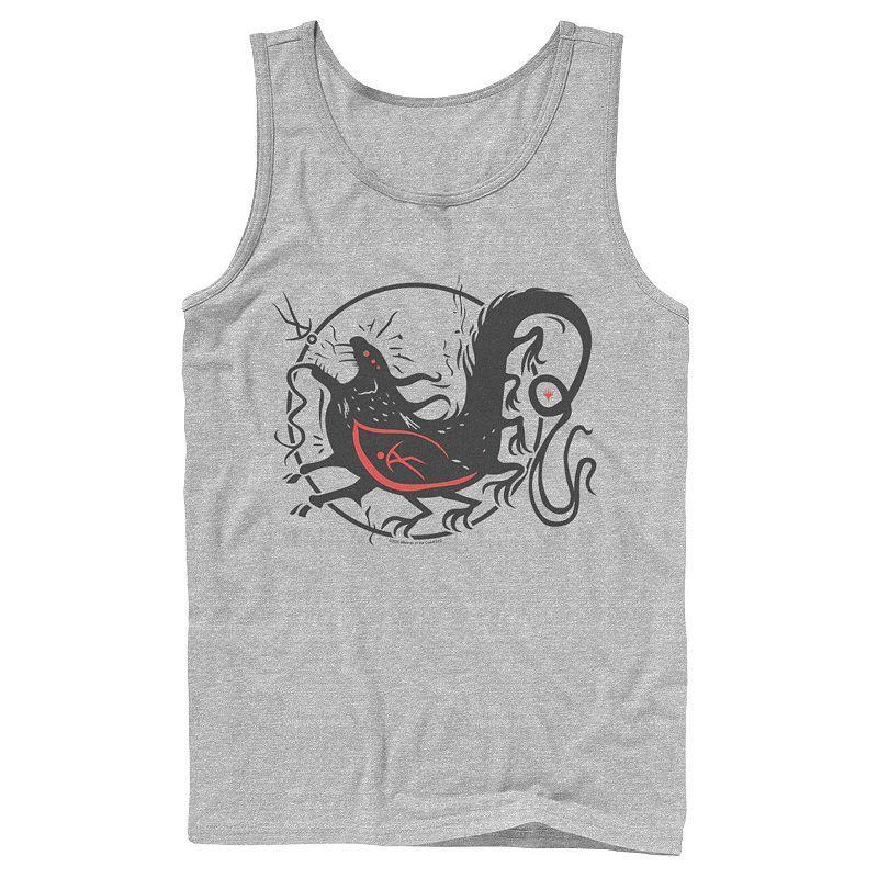 Mens Magic: The Gathering Mythos Of Nethroi Tank Top Athletic Grey Product Image