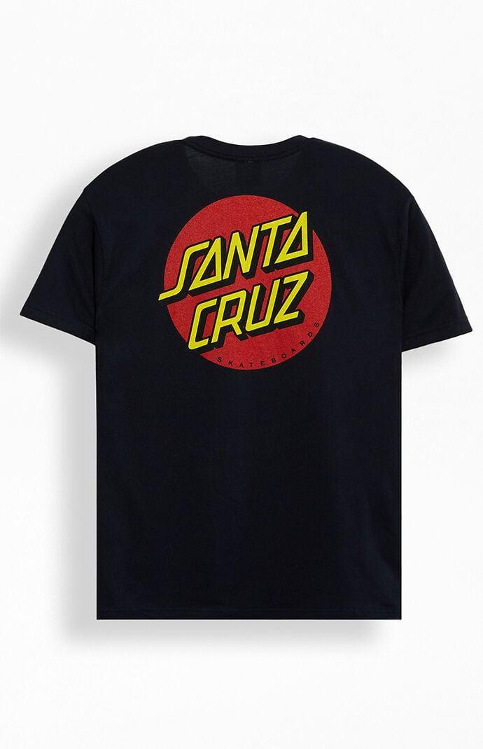 Santa Cruz Men's Classic Dot Chest T-Shirt Product Image