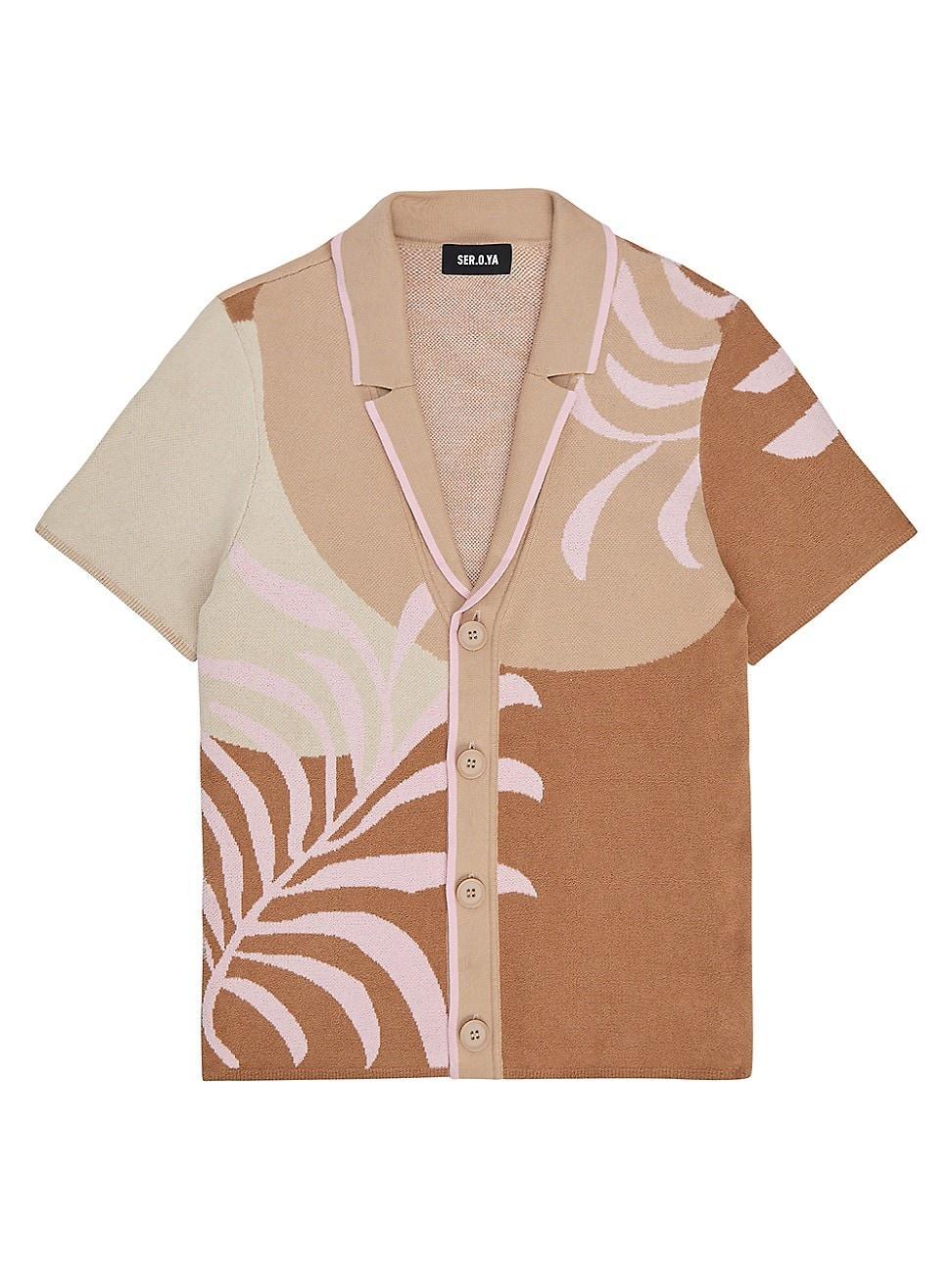 Mens Lei Terry Jacquard Shirt Product Image