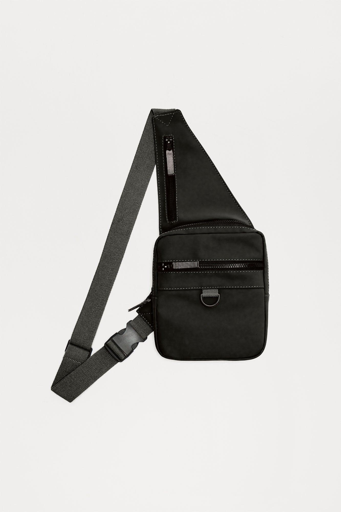 Crossbody Sling Bag - Black Product Image