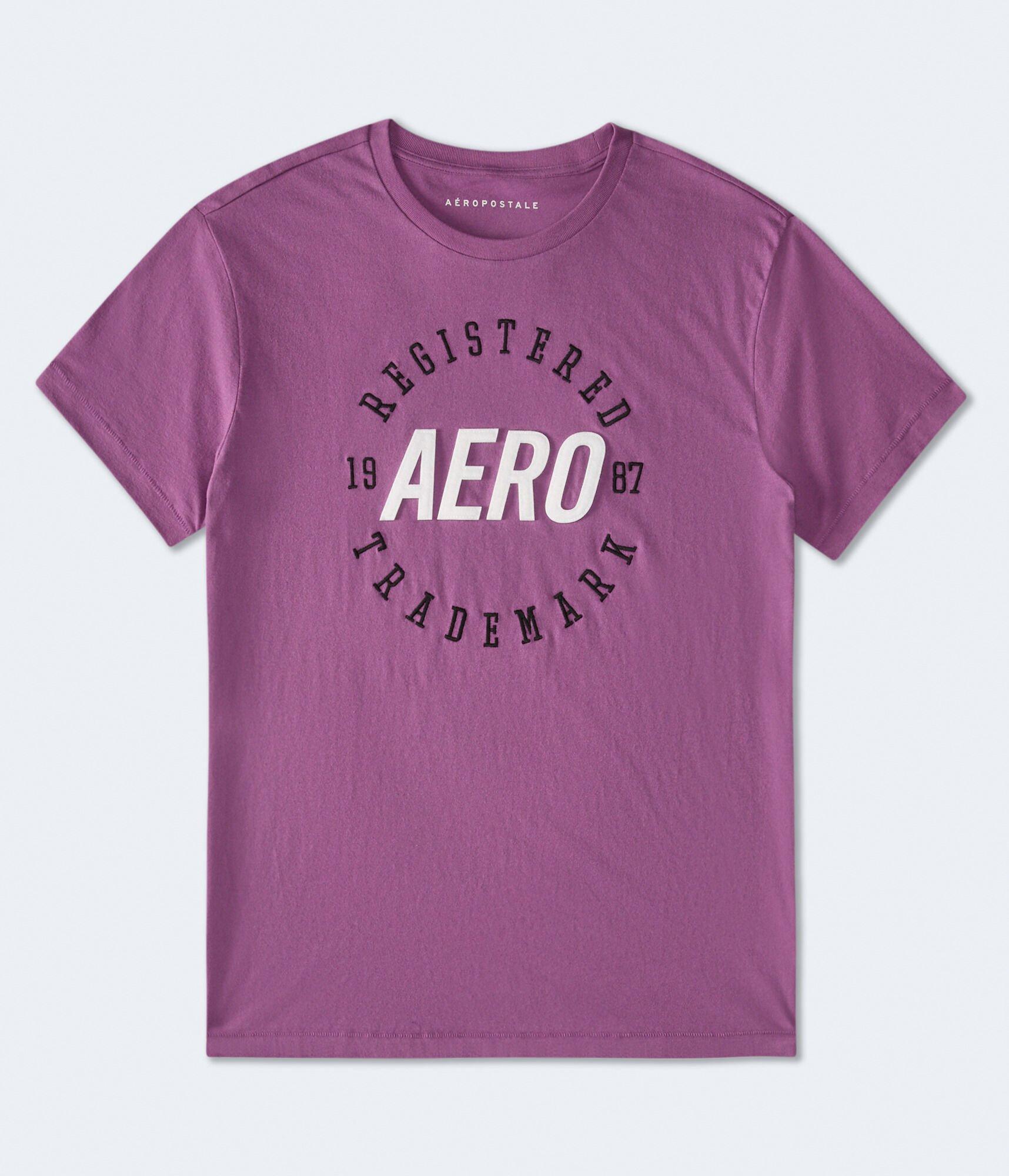 Aero 1987 Trademark Appliqué Graphic Tee Product Image