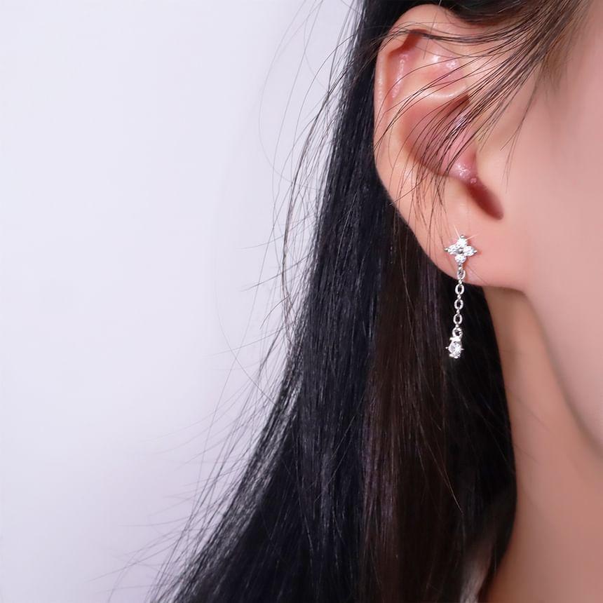 Disc Alloy Dangle Earring Product Image