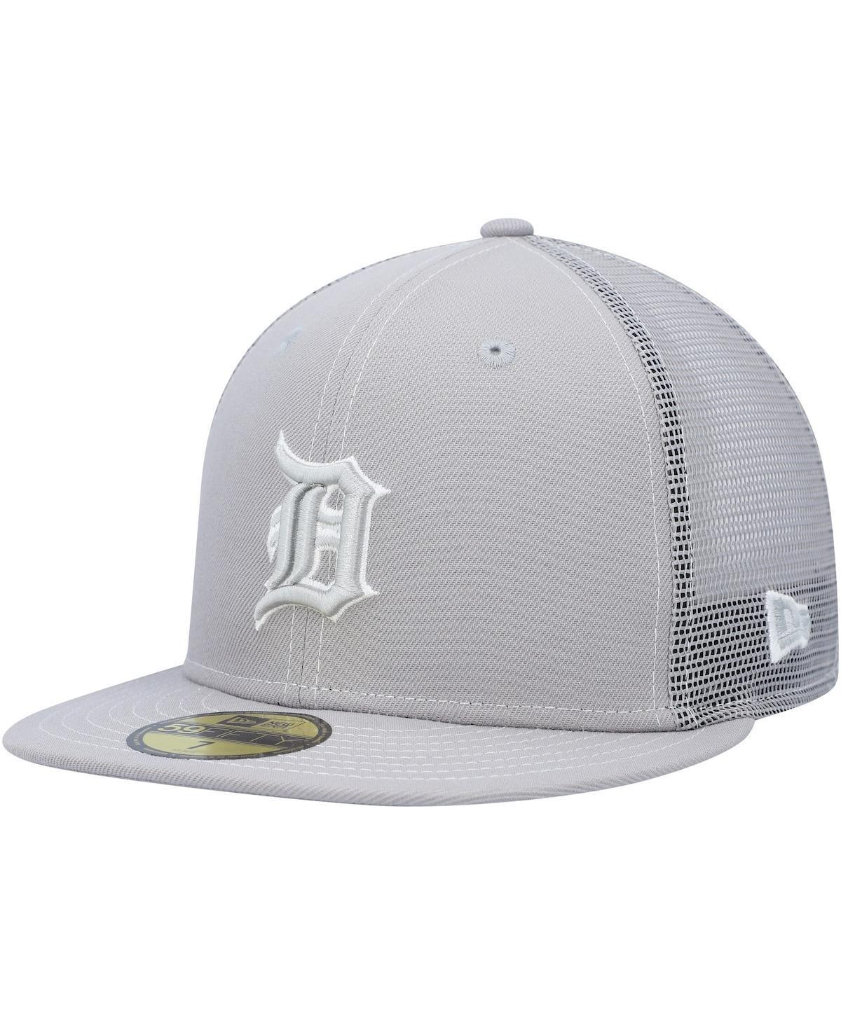 Mens New Era Gray Detroit Tigers 2023 On-Field Batting Practice 59FIFTY Fitted Hat Product Image