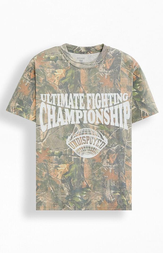 Men's UFC One & Only Camo Oversized T-Shirt Product Image