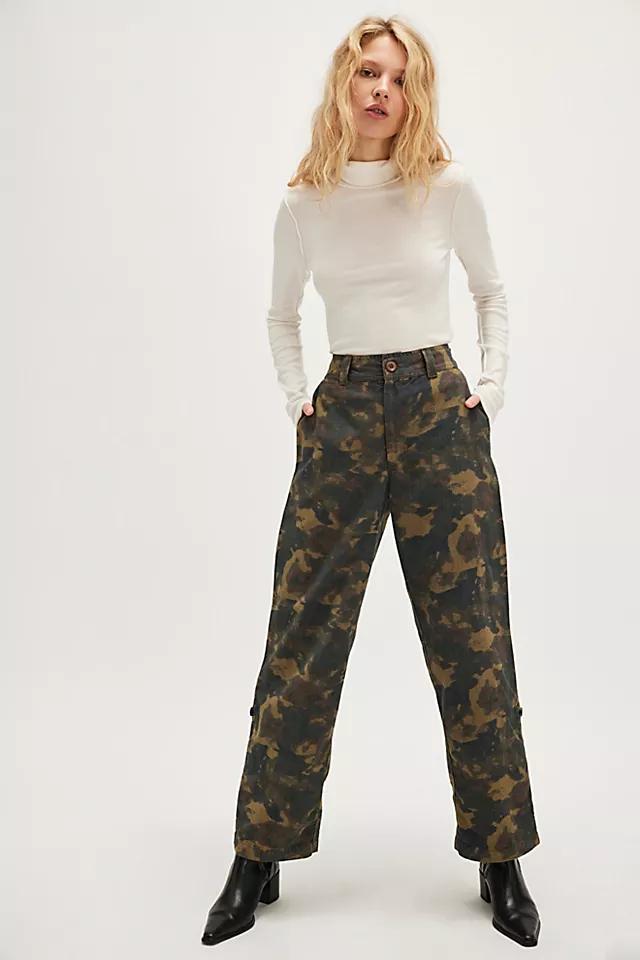 Cleo Camo Chino Pants Product Image