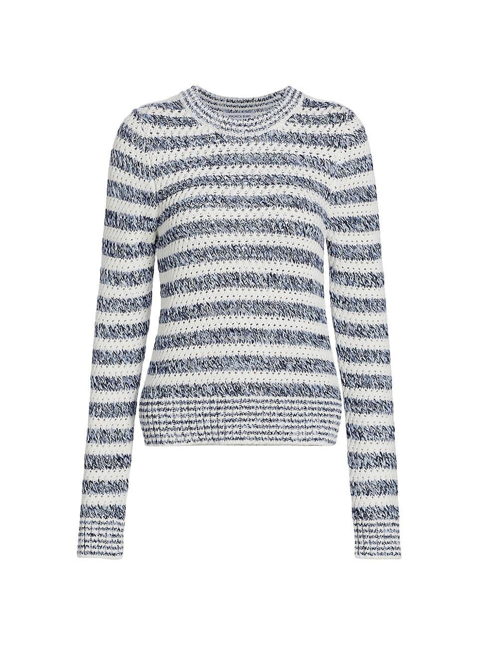 Womens Newton Striped Cotton Sweater Product Image