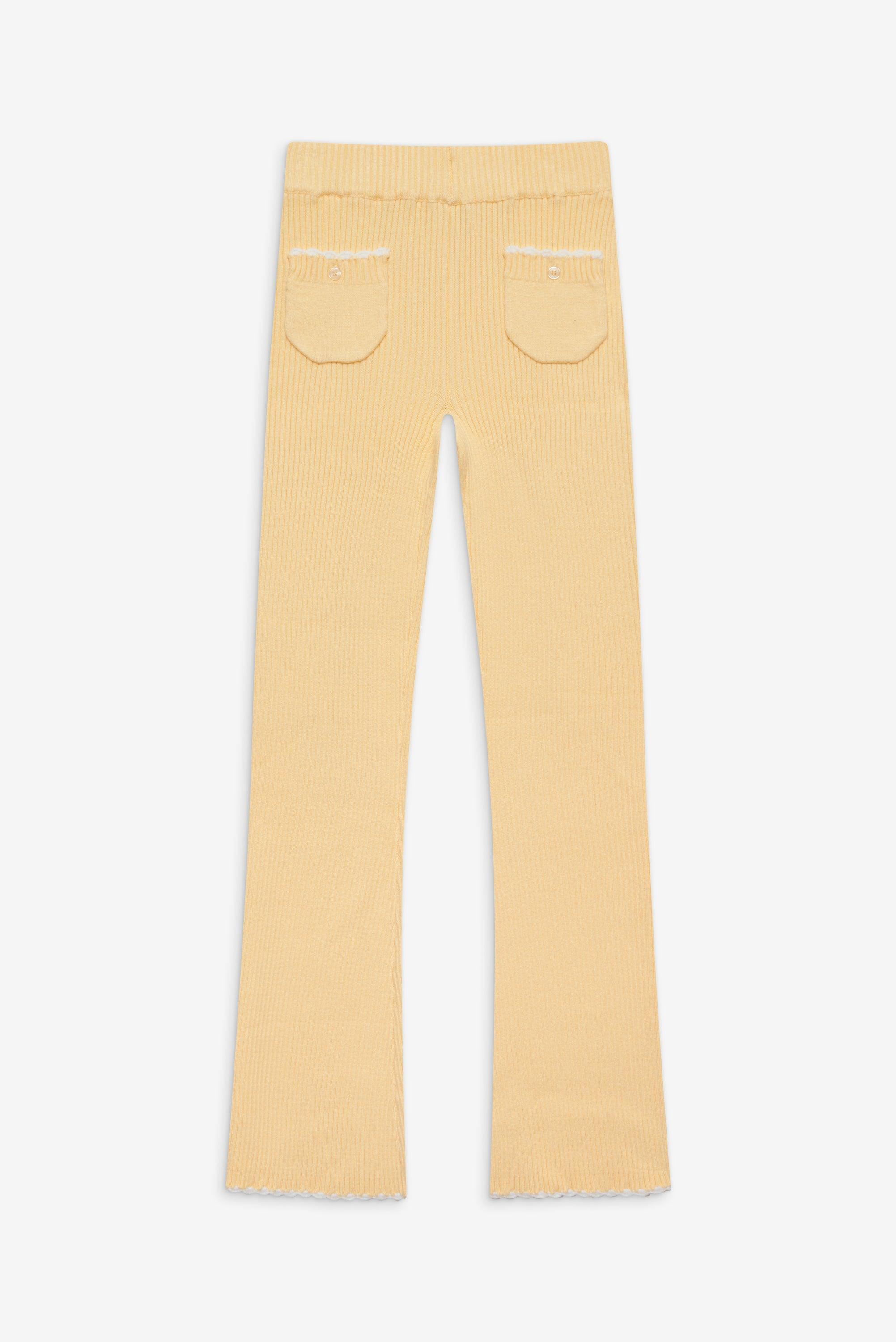 Camden Knit  Pants - Vanilla Sugar Product Image