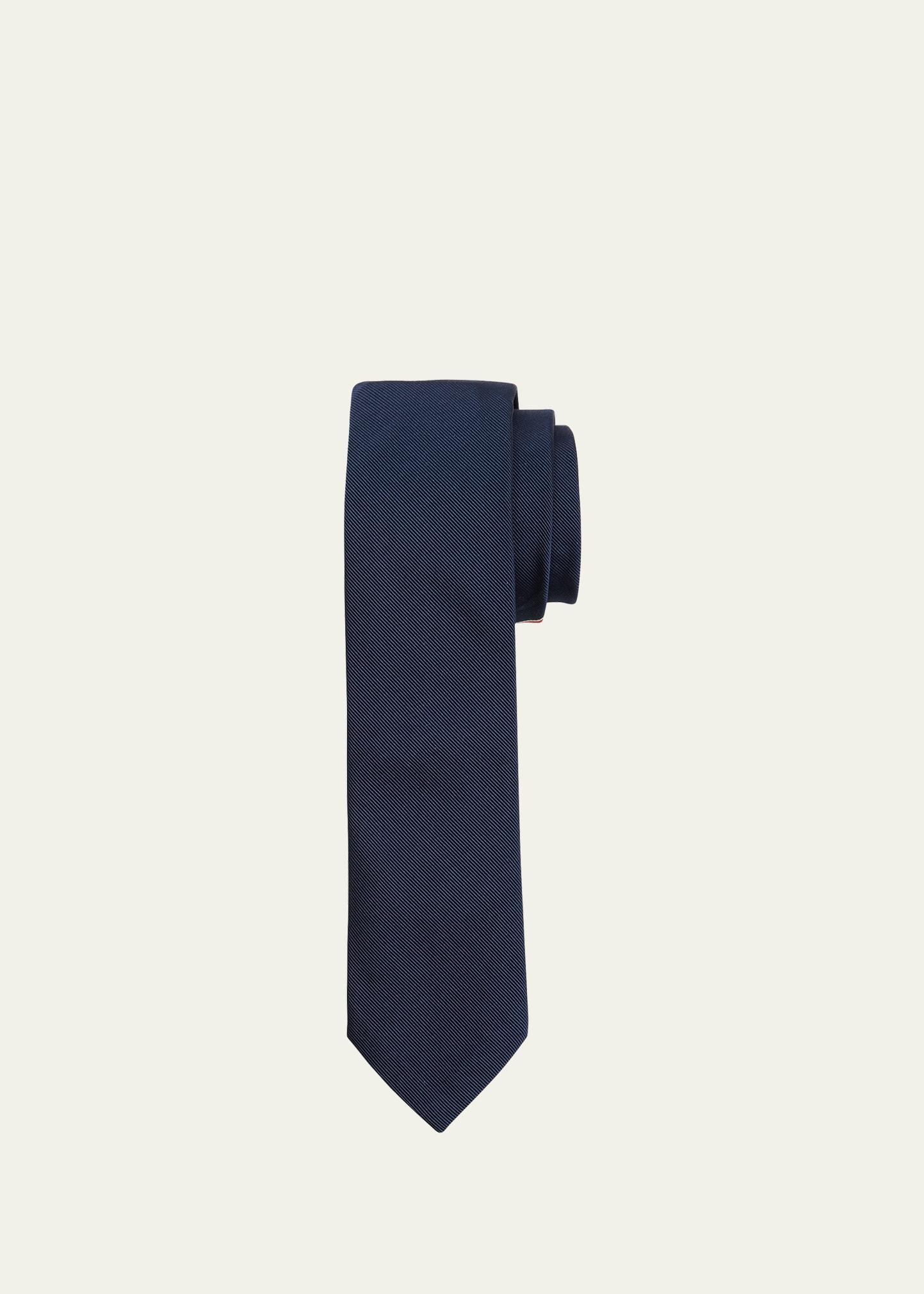 Mens Silk-Cotton Tie Product Image