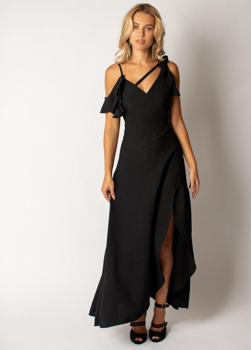 Bianka Dress in Black Female Product Image