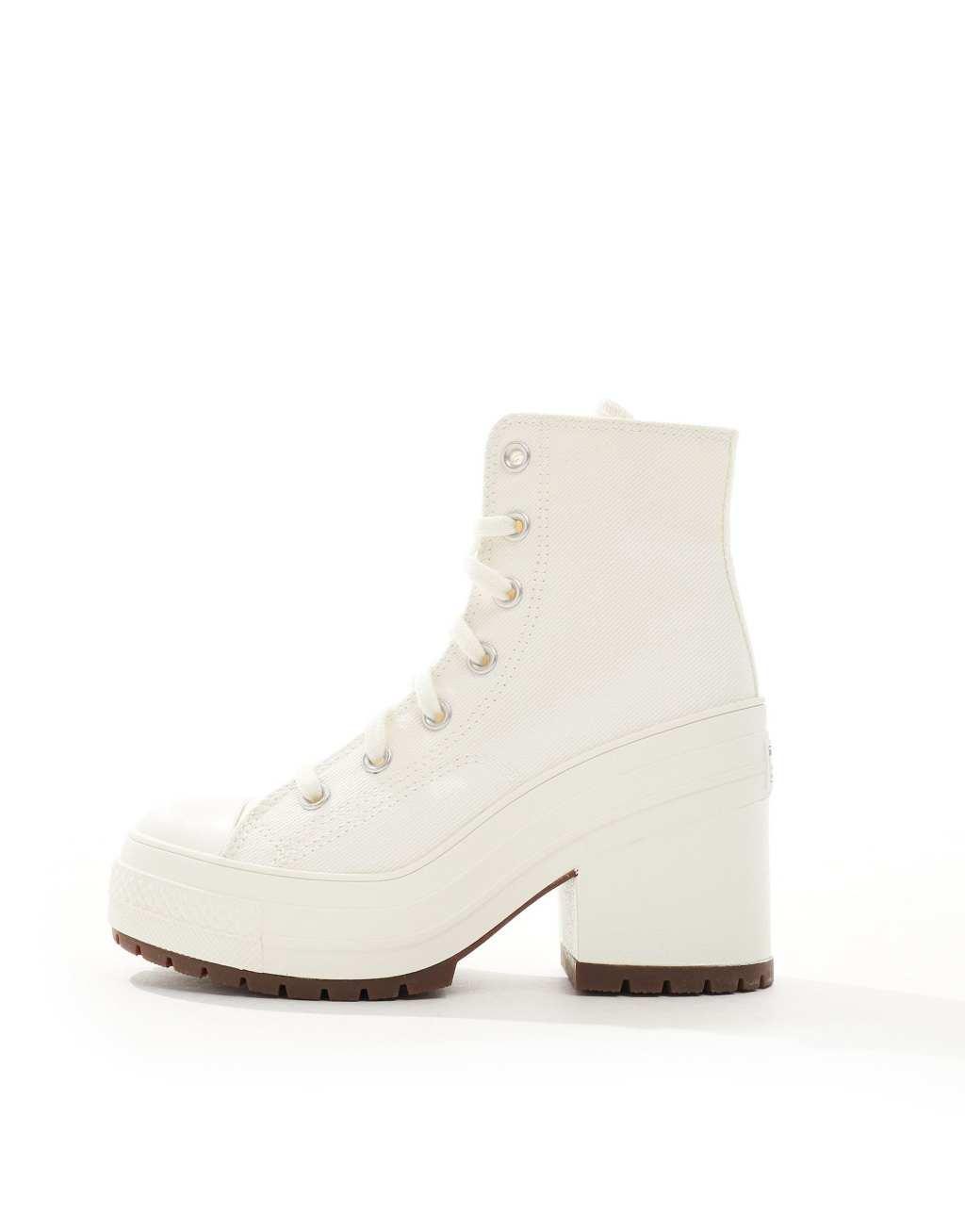 Converse Chuck 70 De Luxe Heel High-Top Shoe - Egret / Black Product Image