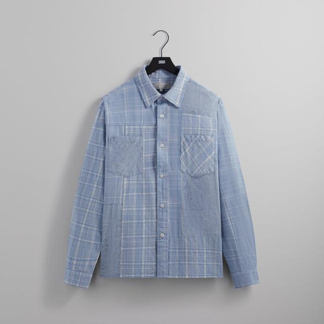 Kith Patchwork Jaydin Buttondown Shirt - Daydream Male Product Image