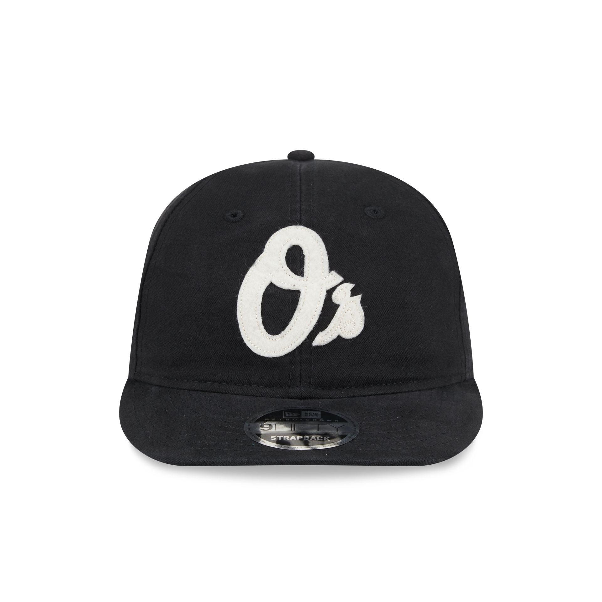 Baltimore Orioles Canvas Felt Retro Crown 9FIFTY Adjustable Hat Male Product Image