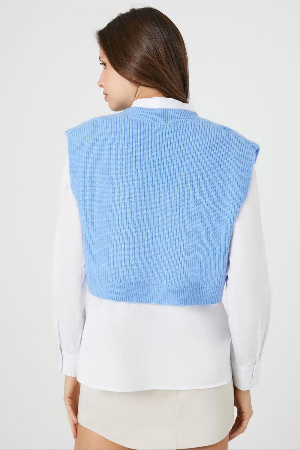 Sweater Vest Combo Shirt | Forever 21 Product Image