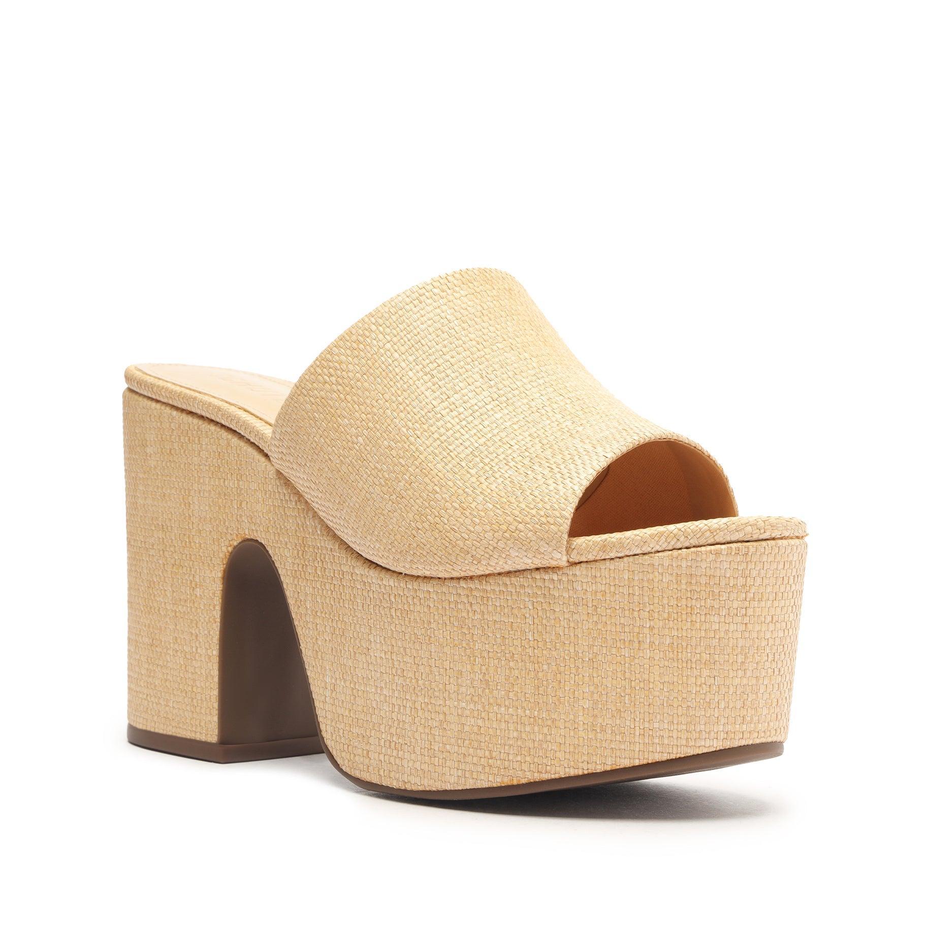 Dalle Cutout Straw Sandal Female Product Image