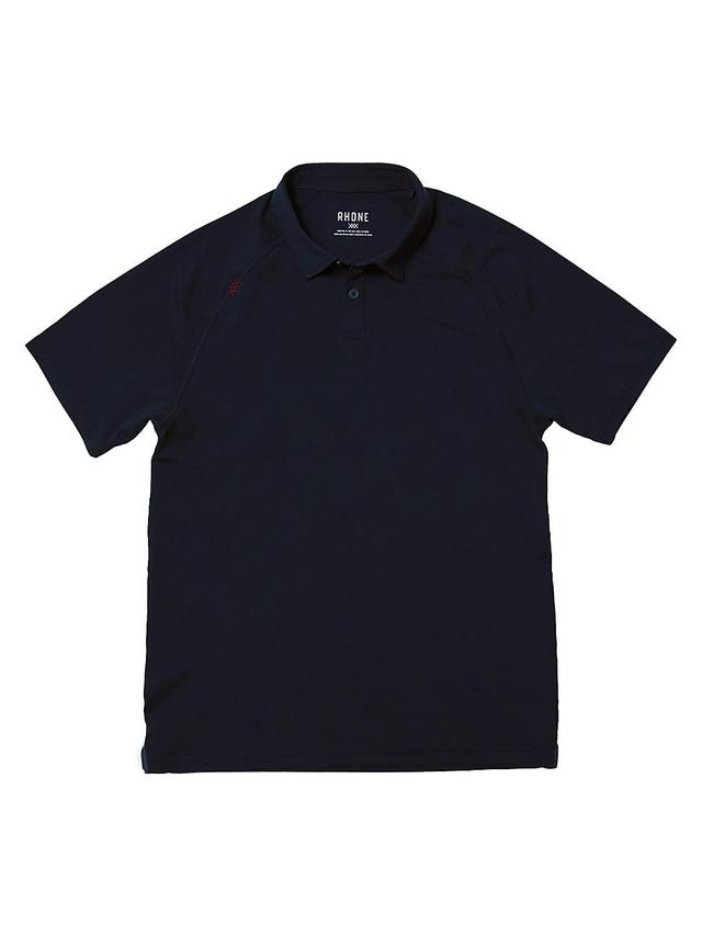 Rhone Men's Delta Pique Polo Black Product Image