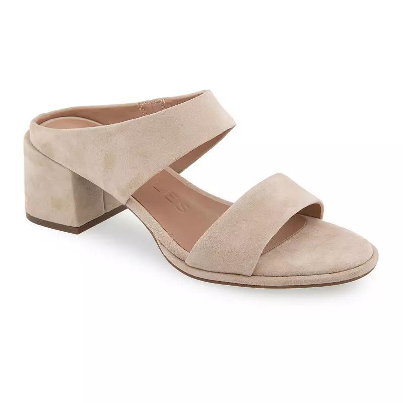 Aerosoles Nika Block Womens Suede Sandals Product Image