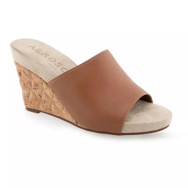 Aerosoles Womens Pierce Open Toe Wedge Sandals Product Image