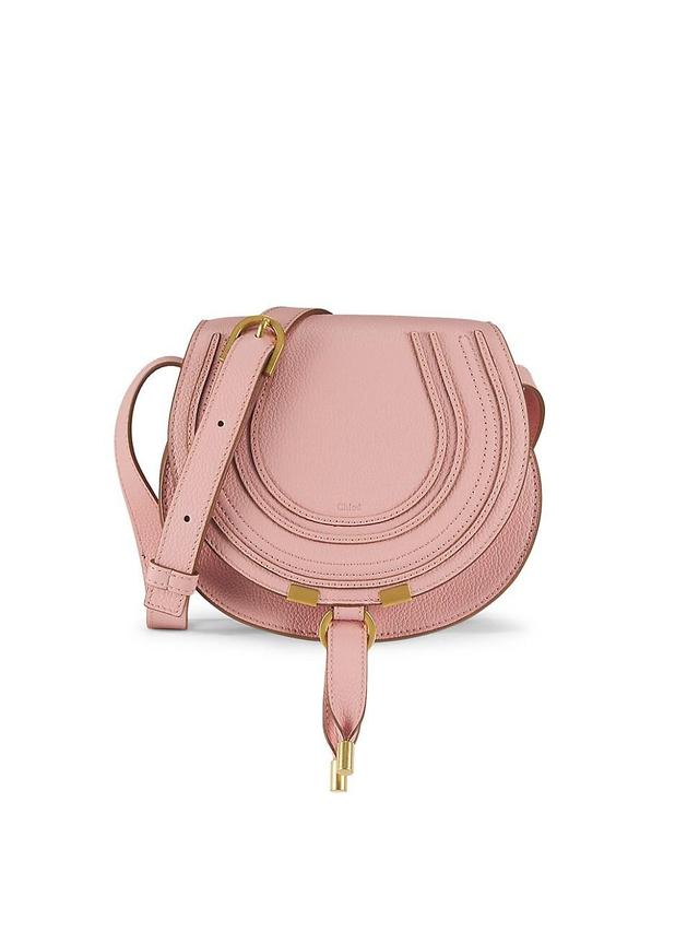 Chlo Small Marcie Leather Crossbody Bag Product Image