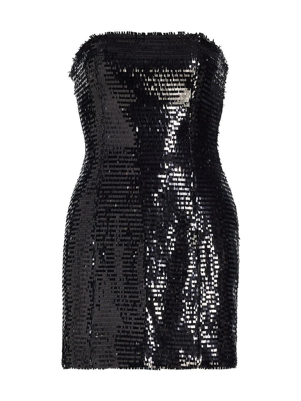 A. L.C. Elsie Strapless Sequin Minidress Product Image