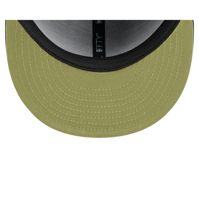 Oakland Athletics Armed Forces Day 2024 9FIFTY Snapback Hat Male Product Image