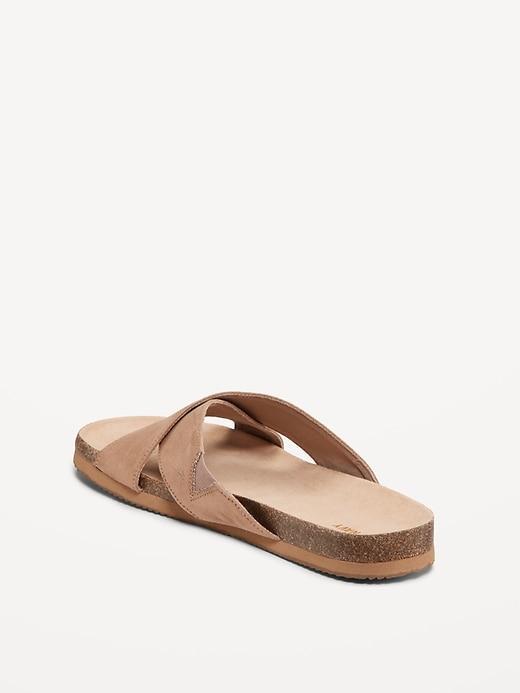 Cross-Strap Cork Sandals product image