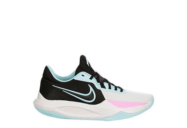 Nike Men's Precision 6 Basketball Shoes in White, Size: 4 | DD9535-102 Product Image