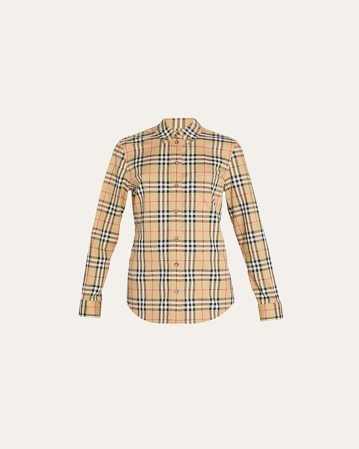 Lapwing Vintage Check Cotton Shirt Product Image