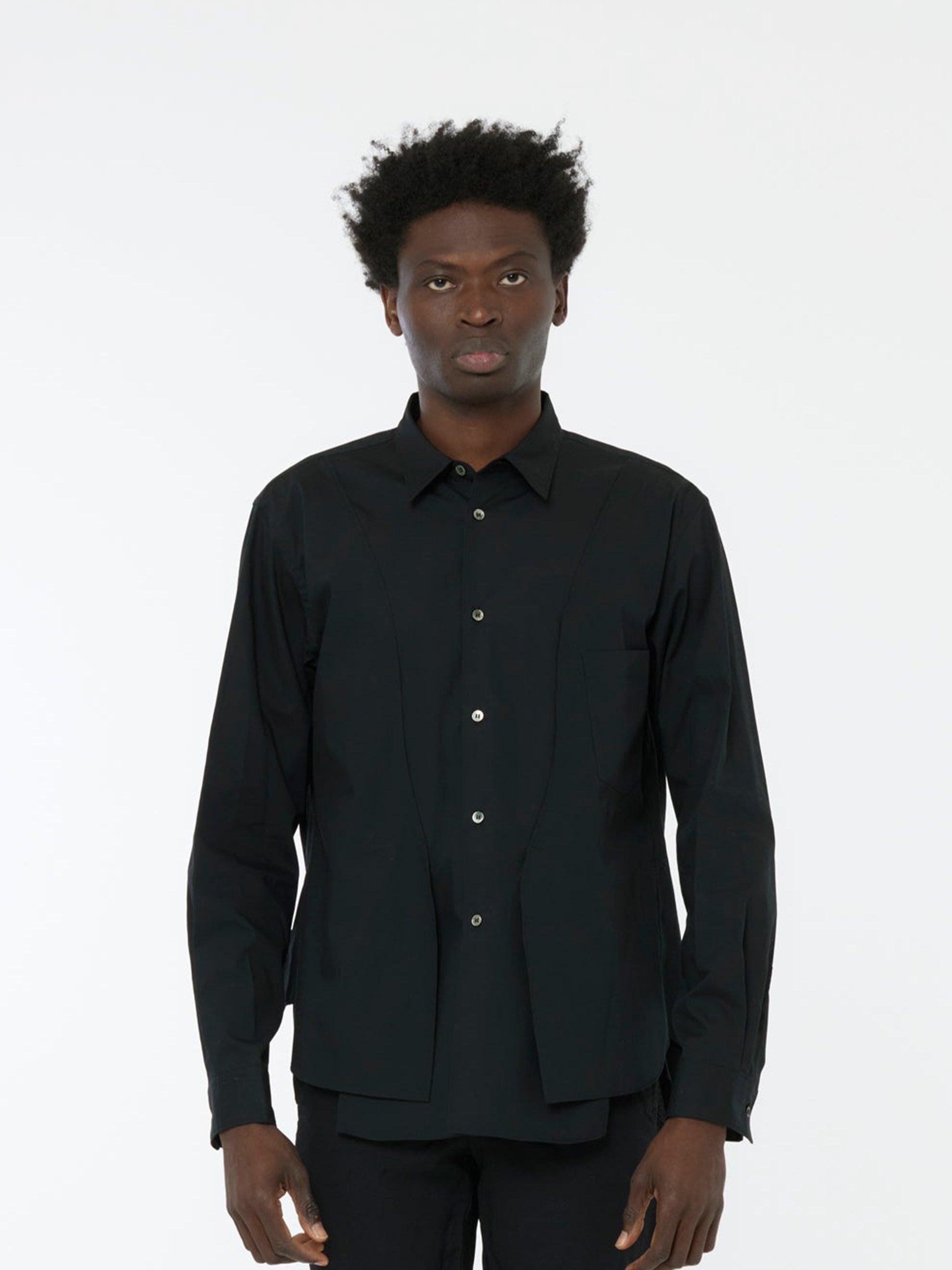 Homme Plus Shirt (Black) Product Image