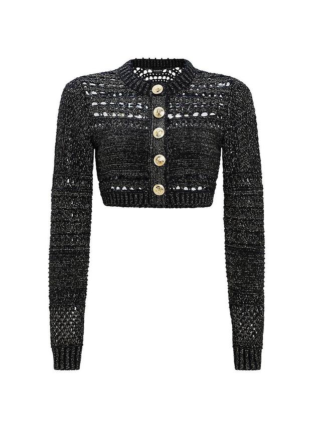 Womens Nico Crochet Cardigan Product Image