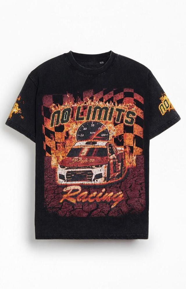 Men's No Limits Racing Oversized T-Shirt Product Image