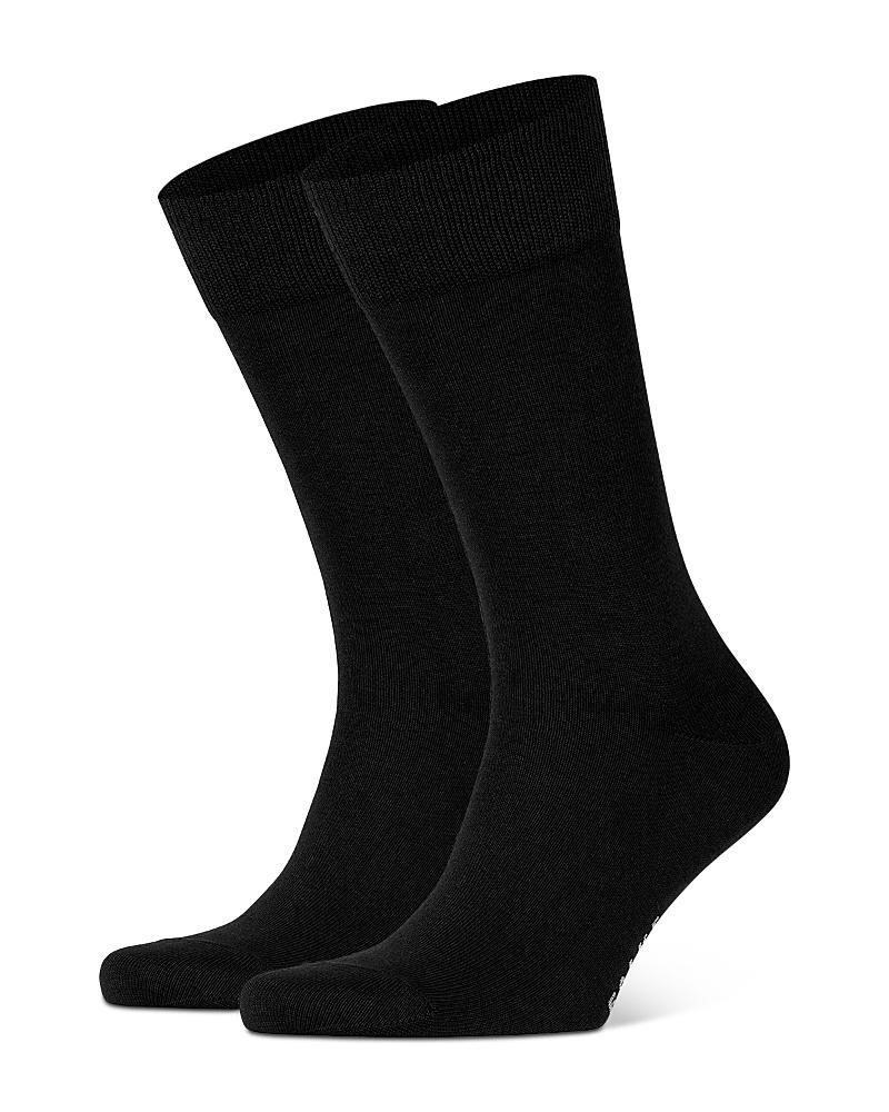 Falke Happy 2-Pack Socks (Black) Men's Low Cut Socks Shoes Product Image