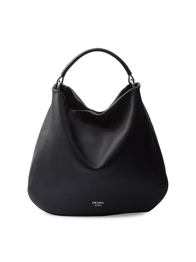 Womens Large Leather Shoulder Bag Product Image